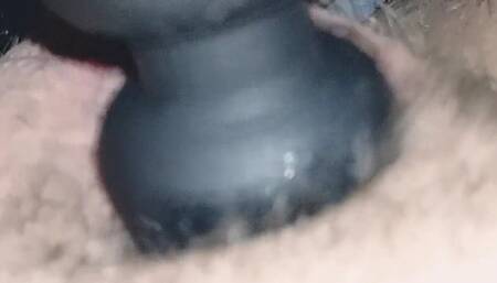 Using a Wand Vibrator on My Soft Little Dick Feels so Amazing