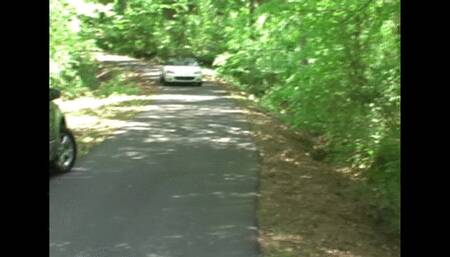 Hot Wifey Naked Jen Fucks At the Car Park! (mp4)