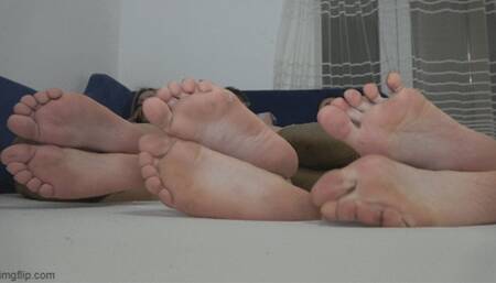 different types of feet and sole sizes