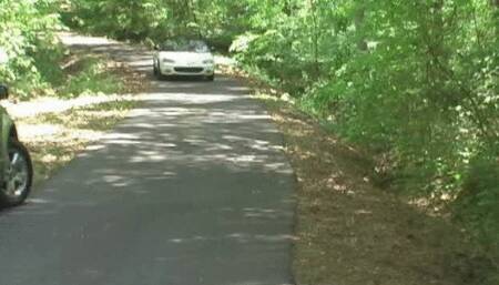 Hot Wifey Naked Jen Fucks At the Car Park! (wmv)