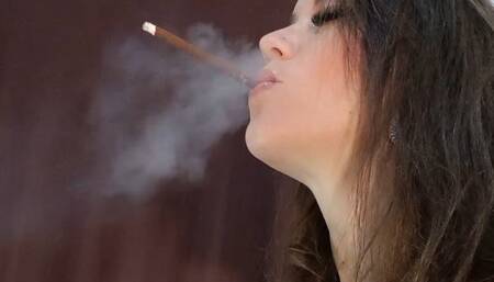 Smoking More 120 From a Low Angle