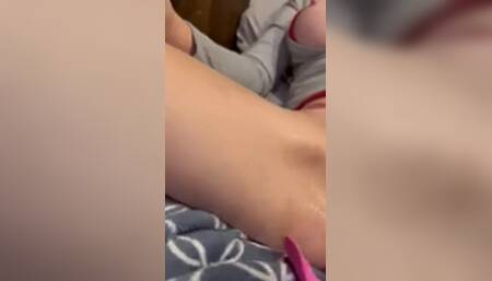 Squirting on My Favorite Toys
