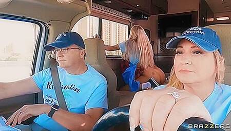 Rara Knupps- Hitching A Ride On His Dick