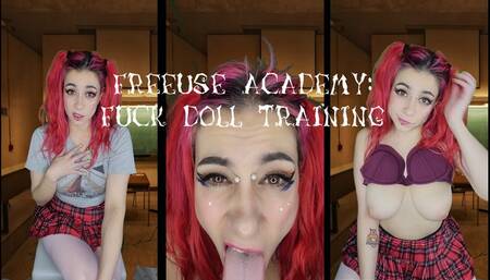 FREEUSE ACADEMY FUCKDOLL TRAINING