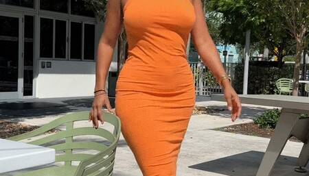 Amaya Blue gets fucked doggie style with a creampie