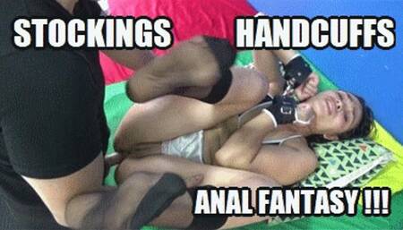 ANAL FANTASY 2401051H SARAI GETTING ASSFUCKED WEARING NYLON SOCKS 2 CAMERA ANGLES HD MP4