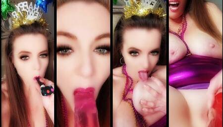 New Year's 2024 Masturbation With Sexy MILF Nikki