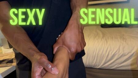 Sexy Sensual Foot Massage