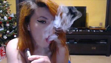 Stroke it while I sensually vape