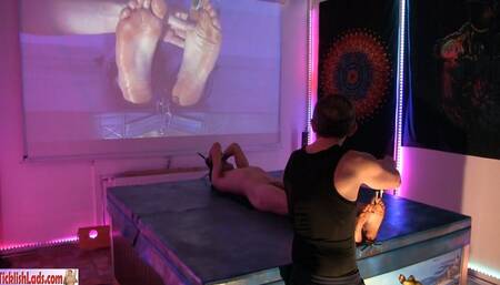 David S Hot Tub Cinema Tickle HD Part 1 Foot Tickling