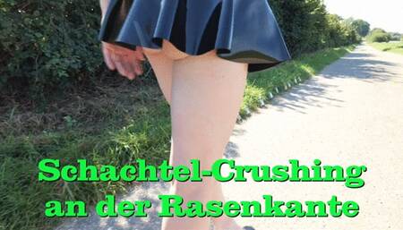 Crushing at the edge of the lawn - Crushing an der Rasenkante