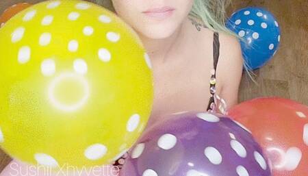 Baloon Pop Strip Tease