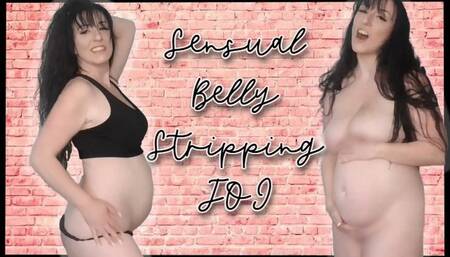 Sensual Belly Stripping JOI MP4