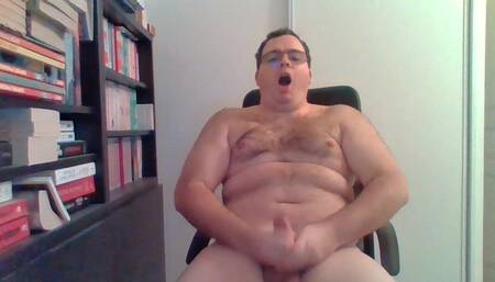 Slut Jerk off for His Master