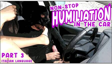 Non-stop humiliation in the car HD - Part 3