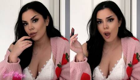 Putting makeup on and burping ~ Sweet Maria