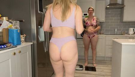 Duo after Christmas weigh in!