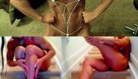 At Monica's Feet and Pole Dancing