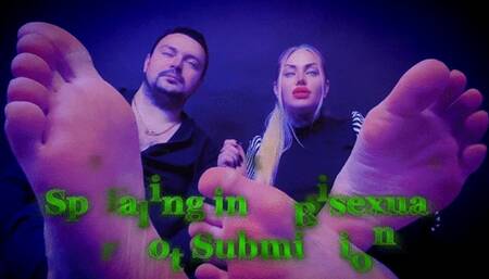 Dual Domination: Spiraling into Bisexual Foot Submission