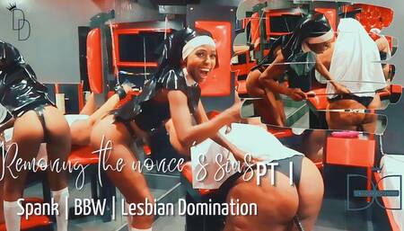 Lesbian Ebony BDSM PT l