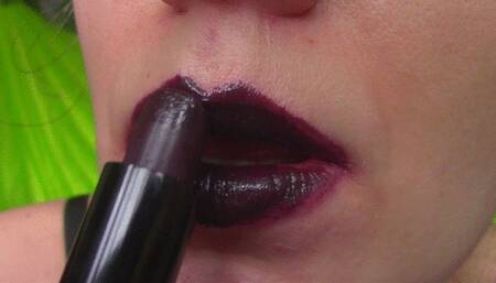 Dark Lipstick Lips Worship
