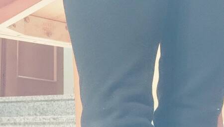 a spy cam of my legs