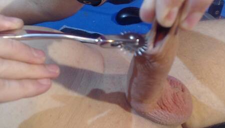 Cock Injection Punishment BDSM Needleplay Fetish Insertion Syringe Pump Saline Sounding Punishment