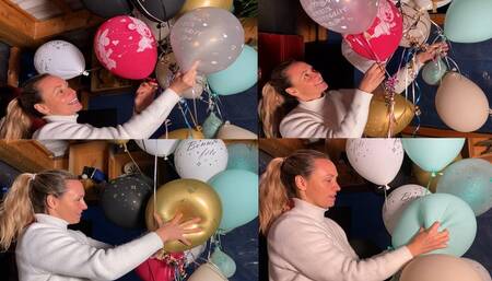 KoalaBalloon nails pop 3 different helium bouquet