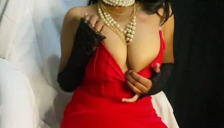 Sexy Desi Indian in Red Hot