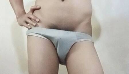 Sexy Asian Guy with Small Body Naked Masturbating