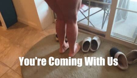 Rhiannon Fit and Claire Irons in: You're Coming With Us Standard Res