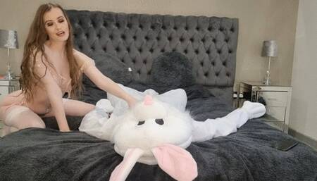 Riding Bunny Boys Face