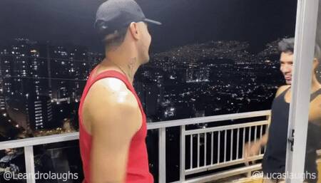 I take my neighbor to my house - Pt 1