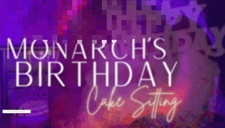 Monarch’s Birthday Cake Sitting