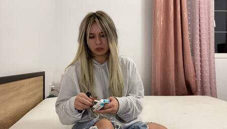 Smoking and farting with face expressions