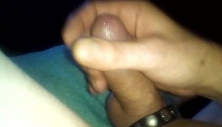 Cumming on My Big Brown Dildo.