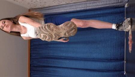 19 yo goddess in Adidas sneakers try to crush my floor-face (part 1 of 6), flo618x 1080p