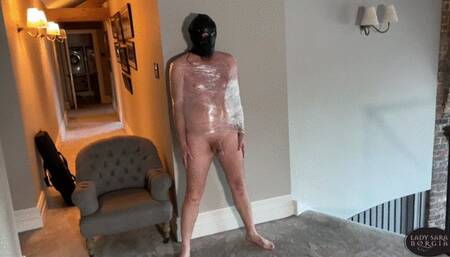 Barefoot Cock and Balls Busted!