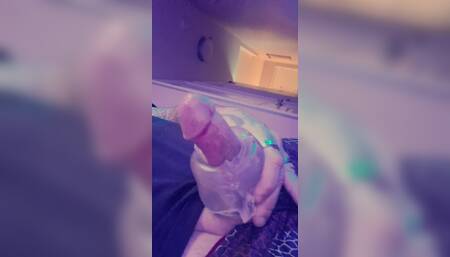 Stroking My Cock, Cum Every Where