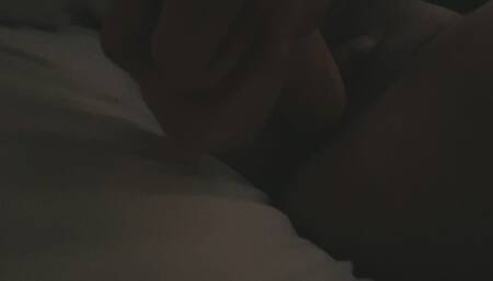 Transman Masturbating with A Dildo