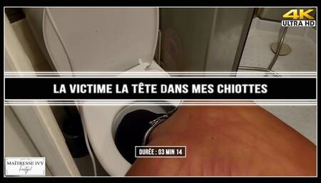 La victime la tête dans mes chiottes 4K