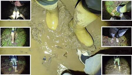 Loser Slave in Sneakers vs Kinky in Boots