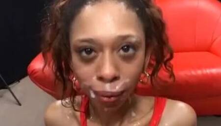 Beauteous side piece's swingers action