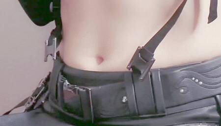 Tifa Lockhart Eats and Relaxes with Full Gurgling Belly