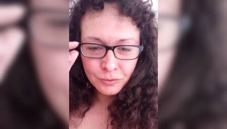 Early Cumshot with My Black Glasses