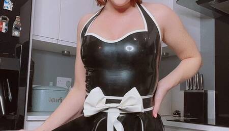 LATEX FRENCH MAID