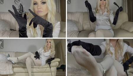 Meeting Your Pantyhose Domme For The First Time