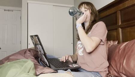 Desperation and pee play