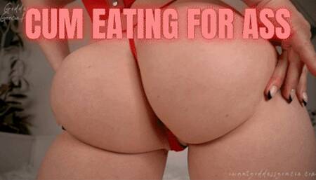 Cum Eating for Ass