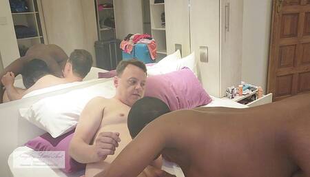 Naughty Couple Fucking an African Woman Pt1 - Naughty Little Ant